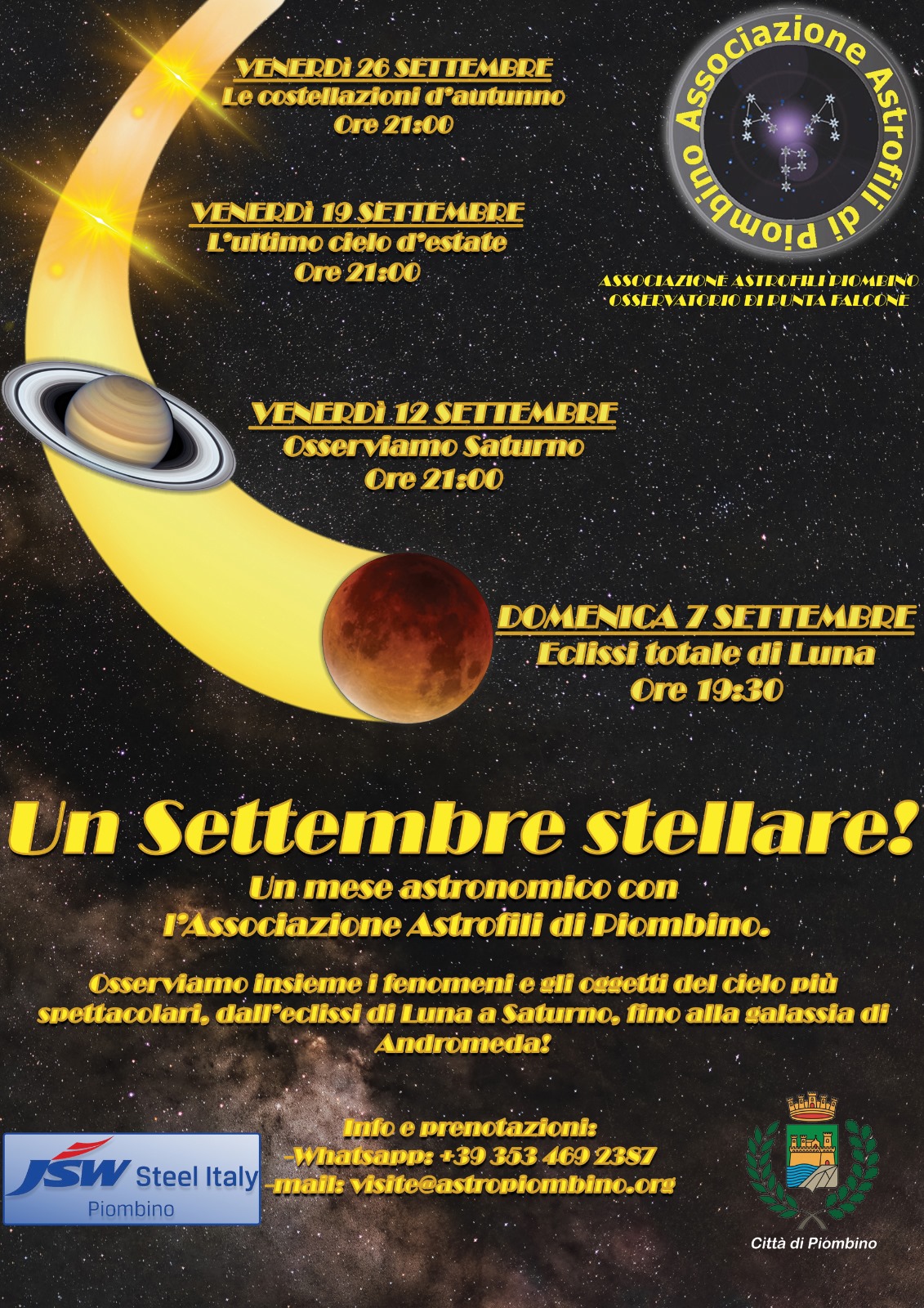 Un settembre stellare