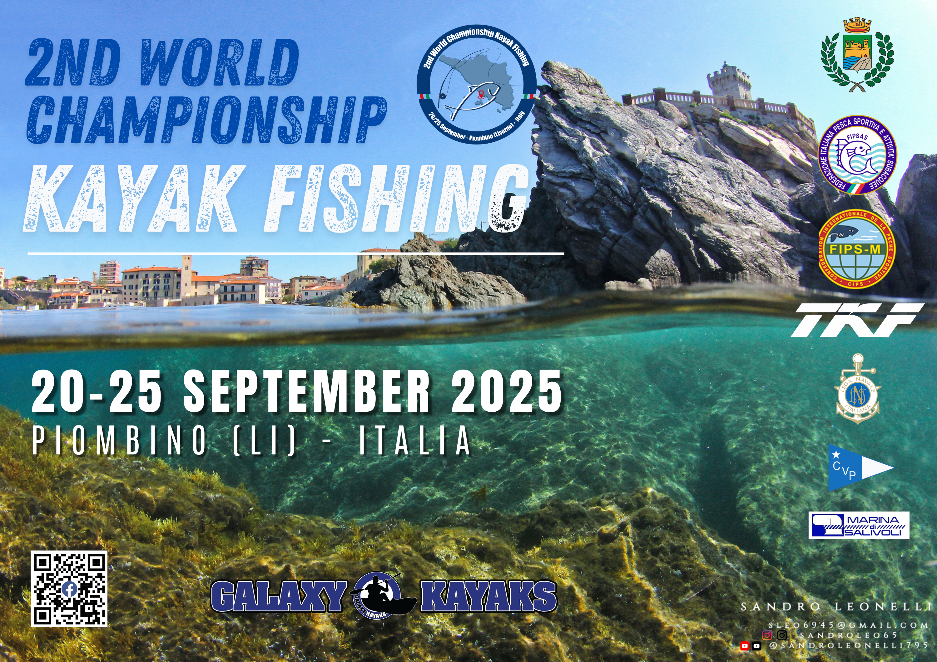 Campionato mondiale di Pesca in Kayak in mare