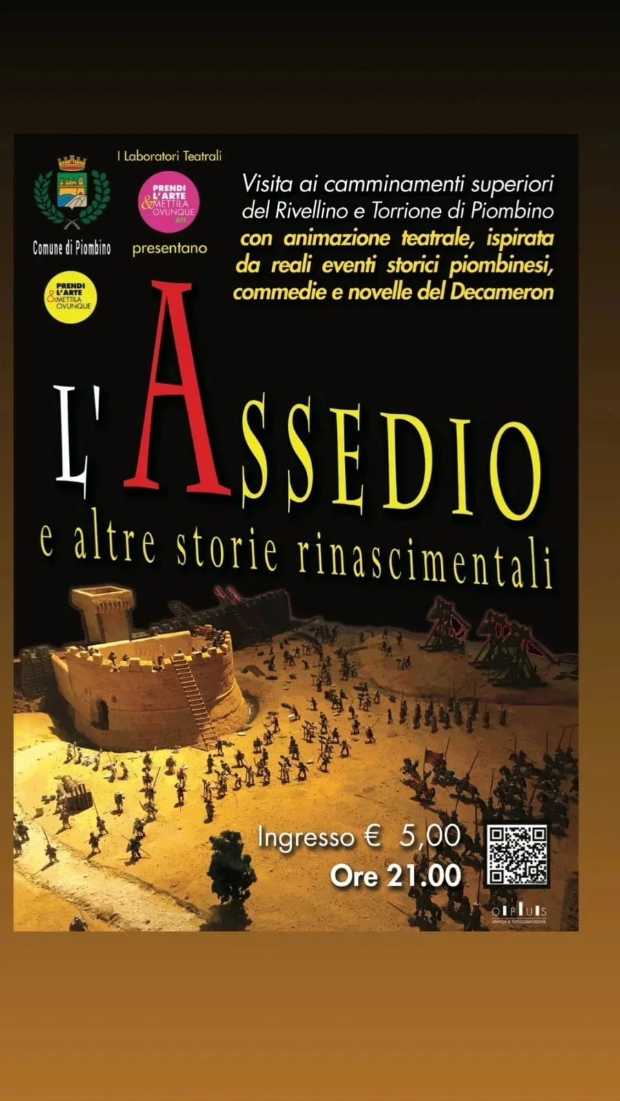 Tornano le visite teatralizzate al Rivellino: ad agosto \