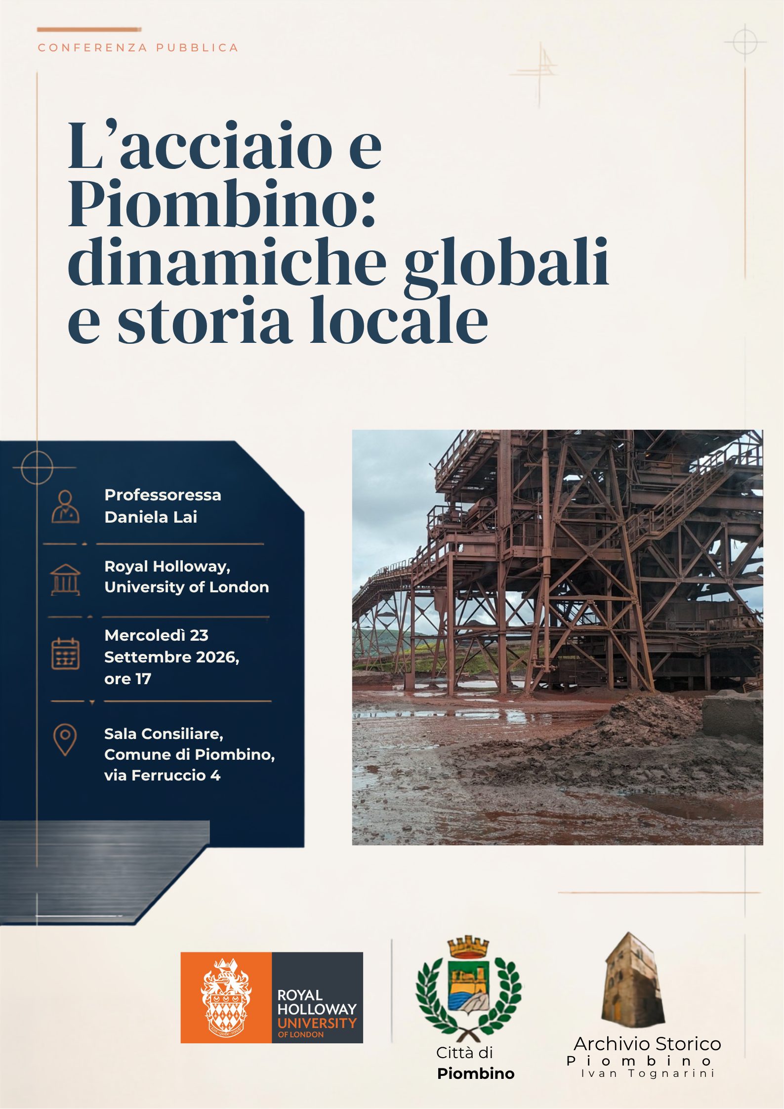 L�acciaio e Piombino: dinamiche globali e storia locale